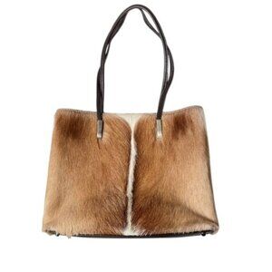 Clever Carriage Company Springbok Hide Shoulder Bag